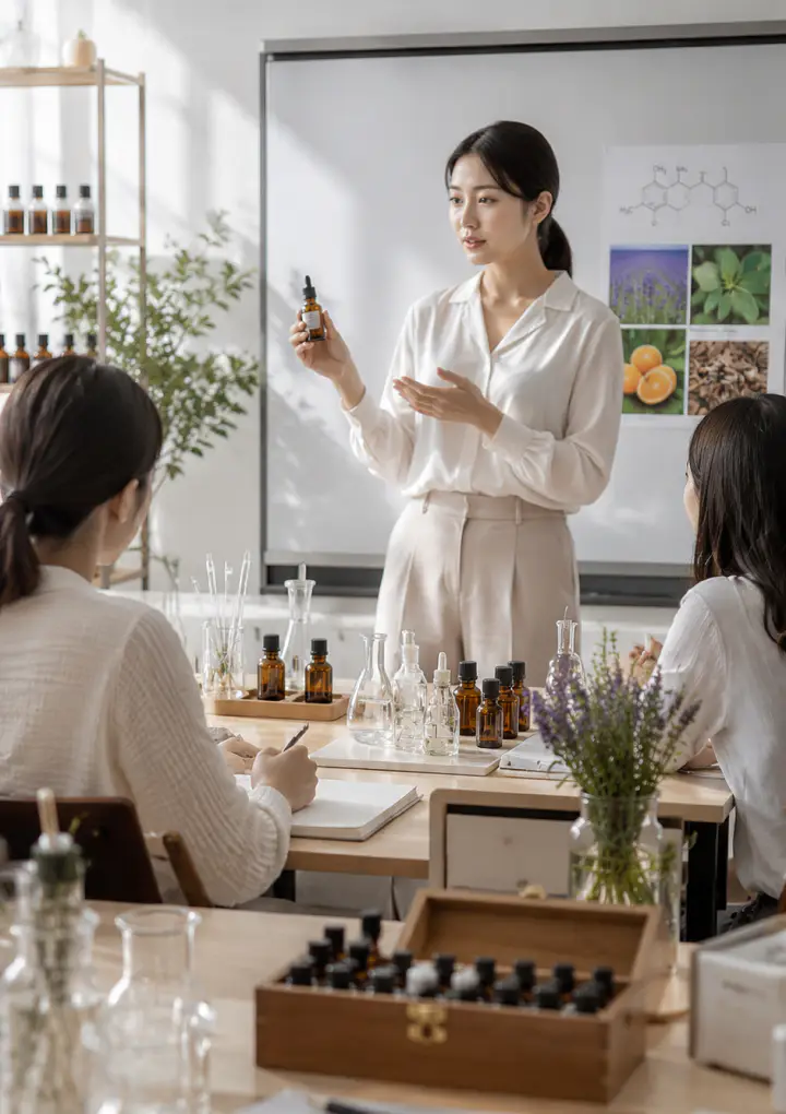 Professional aroma therapy education