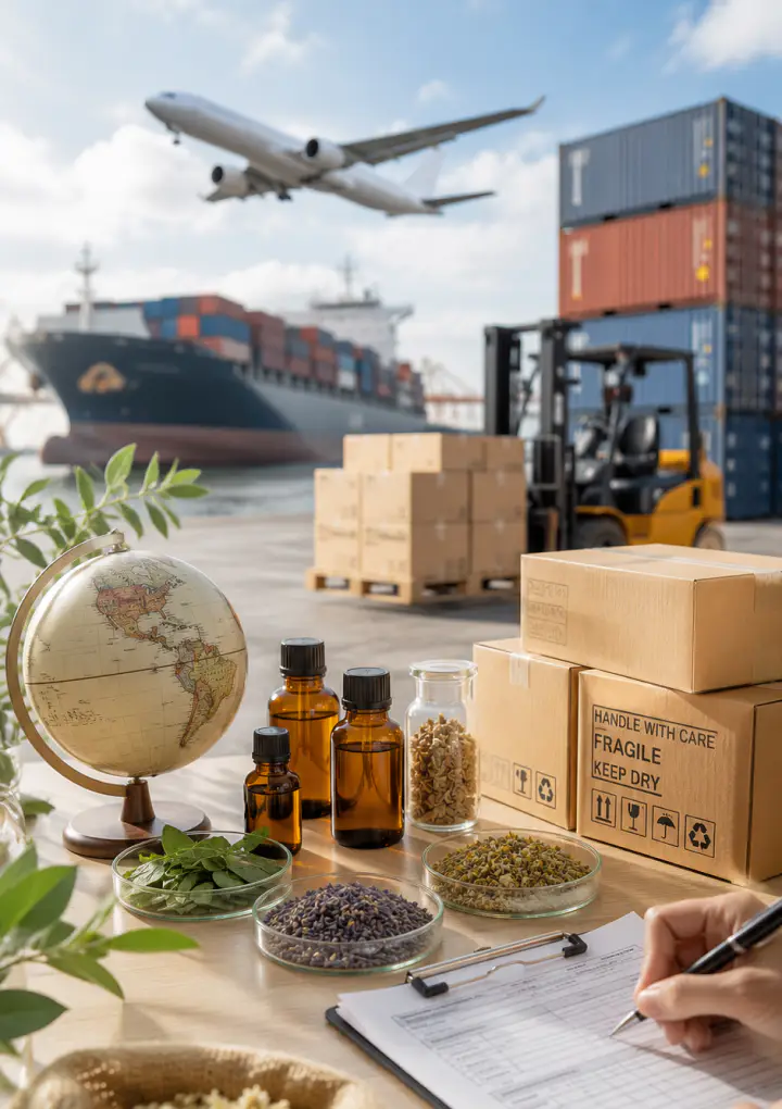 International ingredient sourcing and distribution