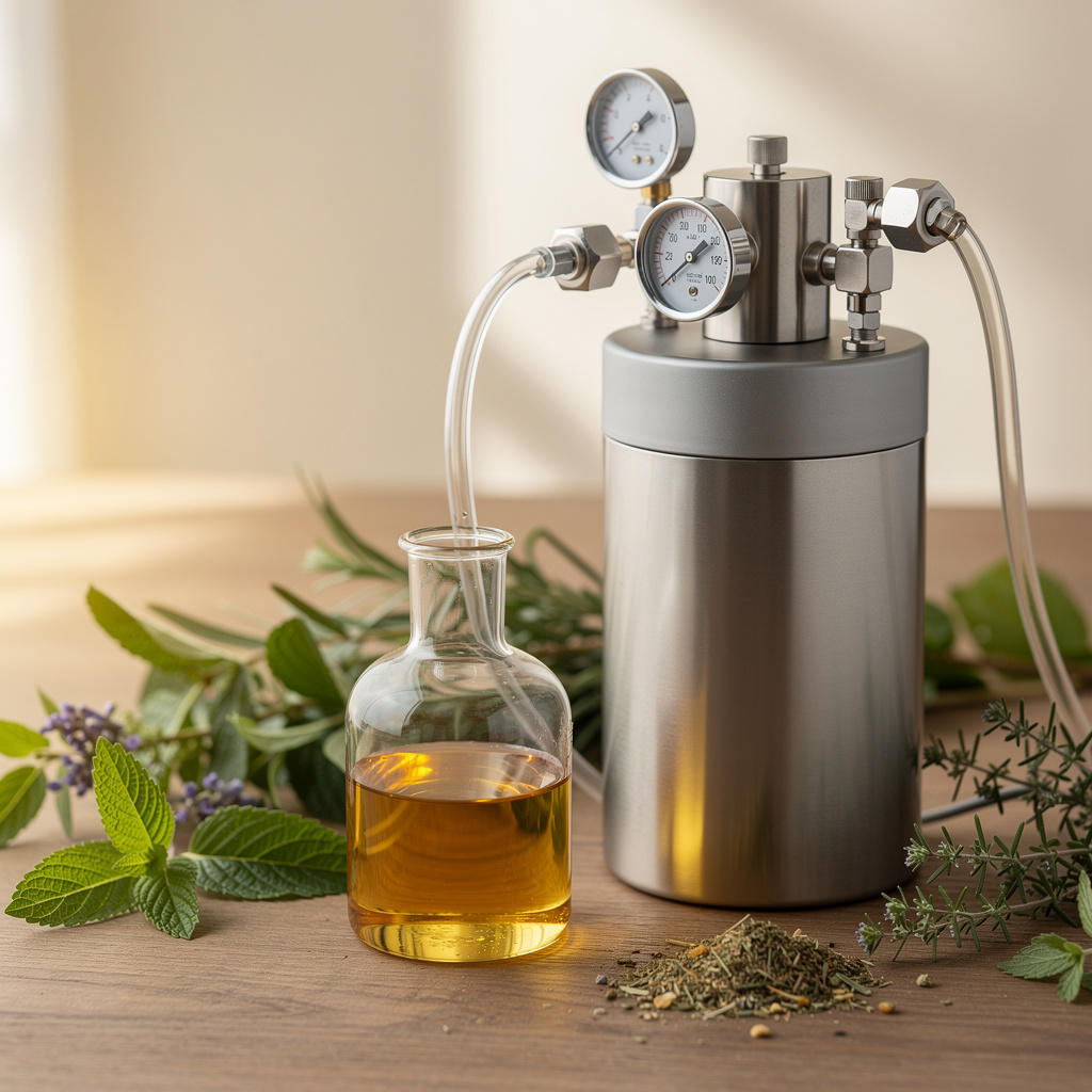 Botanical CO2 extraction process