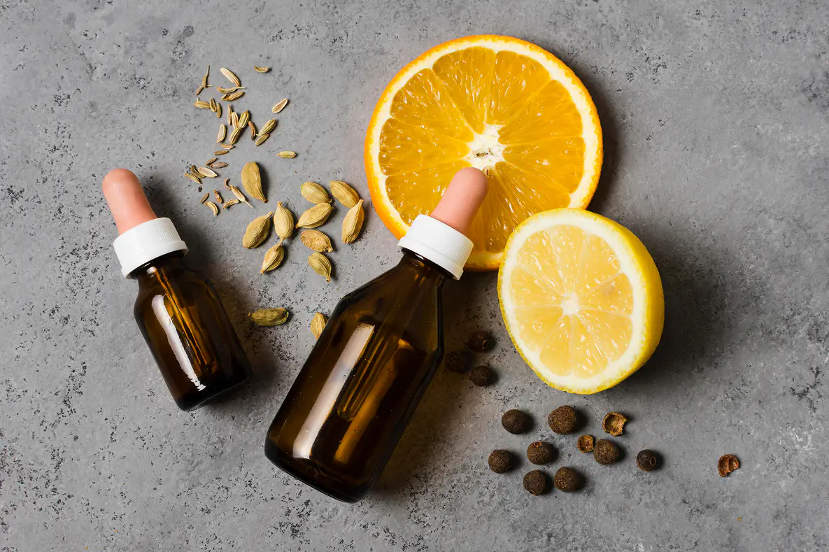 Citrus peel and expressed oil